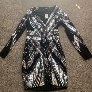 Express sequin dress - never worn
